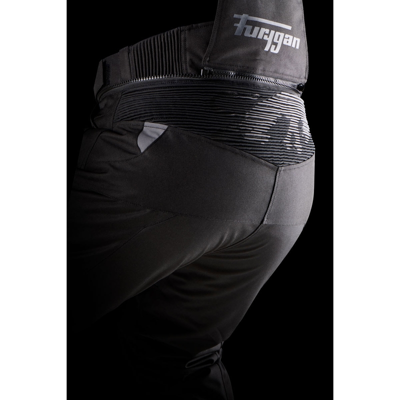 Furygan Killington Lady zwart-grijze motorbroek voor dames