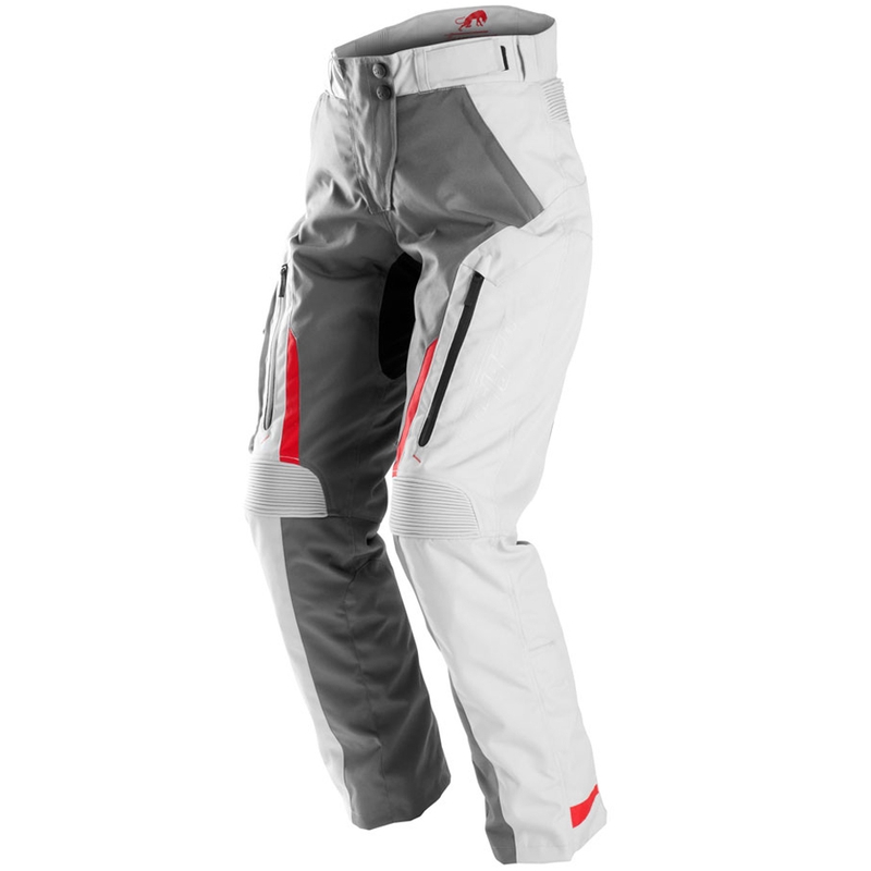 Furygan Killington Lady Grijs Beige Rood Motorbroek