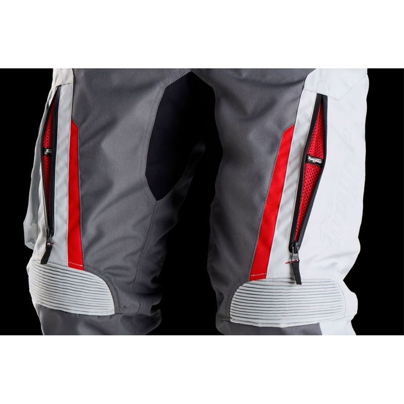 Furygan Killington Lady Grijs Beige Rood Motorbroek