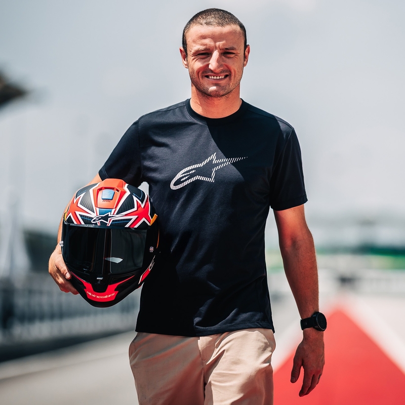 Alpinestars Supertech R10 limited edition Jack Miller mat carbon rood-blauw-geel-wit integraal motorhelm