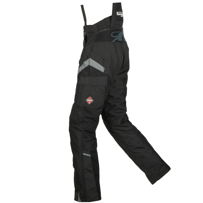 Furygan Apalaches Geventileerde 2W1 Motorbroek Zwart