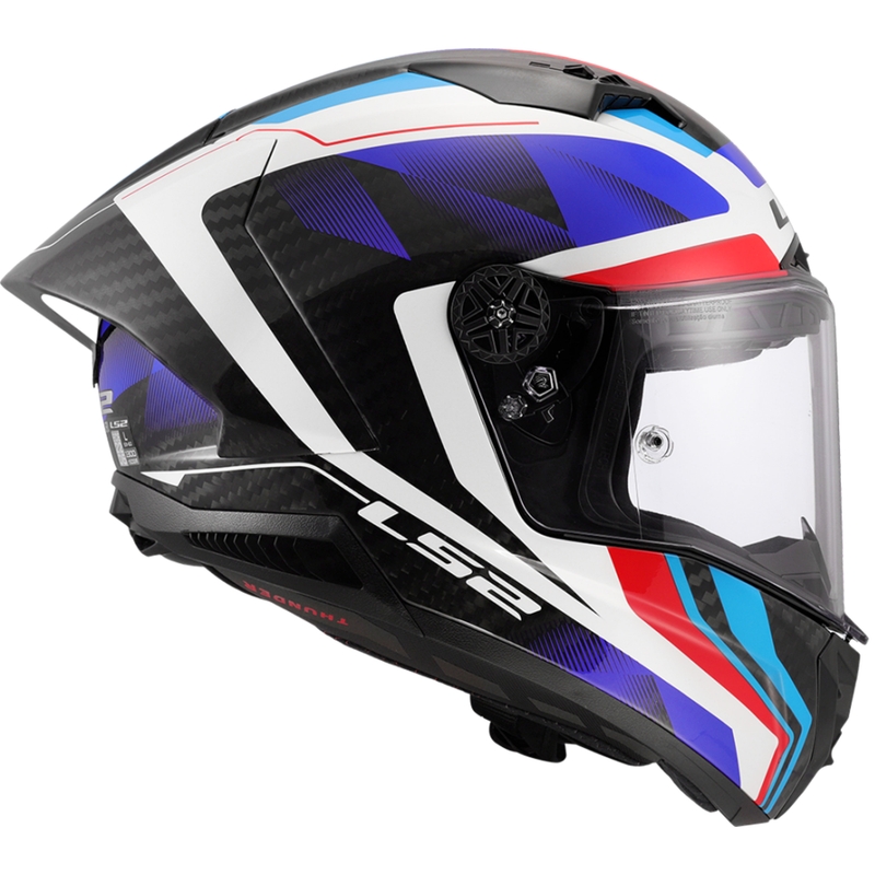 Integraal motorhelm LS2 FF805 Thunder C GP Aero Raute blauw-rood