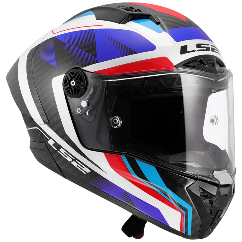 Integraal motorhelm LS2 FF805 Thunder C GP Aero Raute blauw-rood