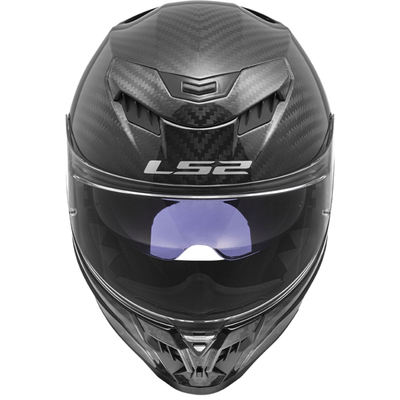 LS2 FF807 Dragon Carbon Integraal Motorhelm matzwart