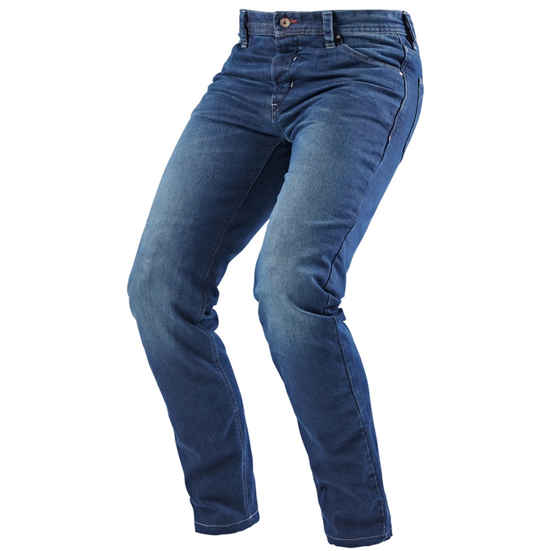 Furygan D12 X Kevlar® Rechte Motorjeans Blauw