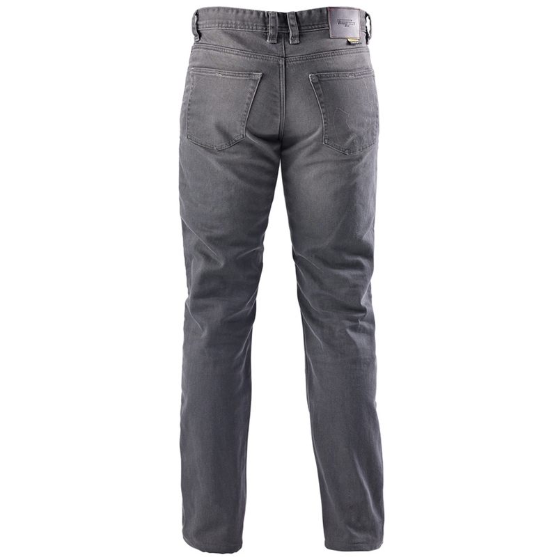 Furygan D12 X Kevlar® rechte motorjeans grijs