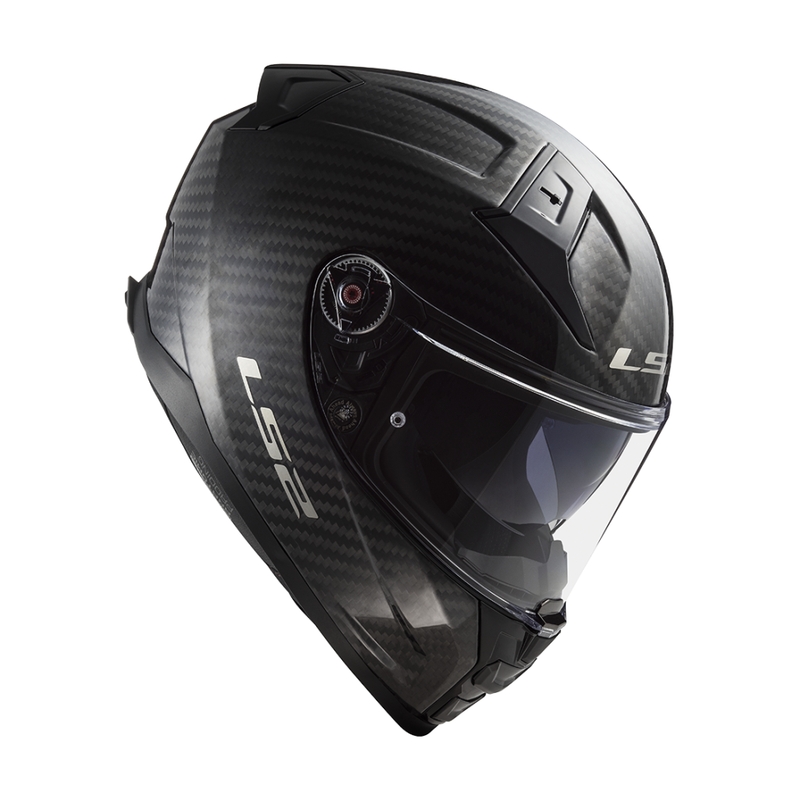 LS2 FF811 Vector II Carbon integraal motorhelm matzwart