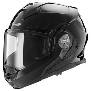 LS2 FF901 Advant X Solid Zwart Opvouwbare Motorhelm