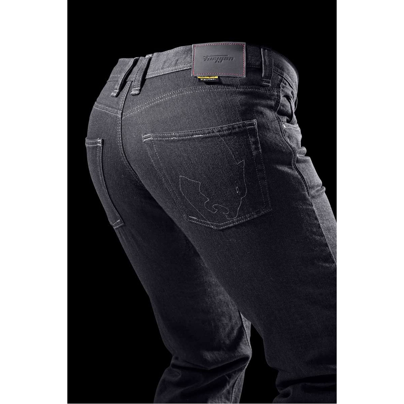 Furygan K12 X Kevlar® rechte motorjeans donkergrijs