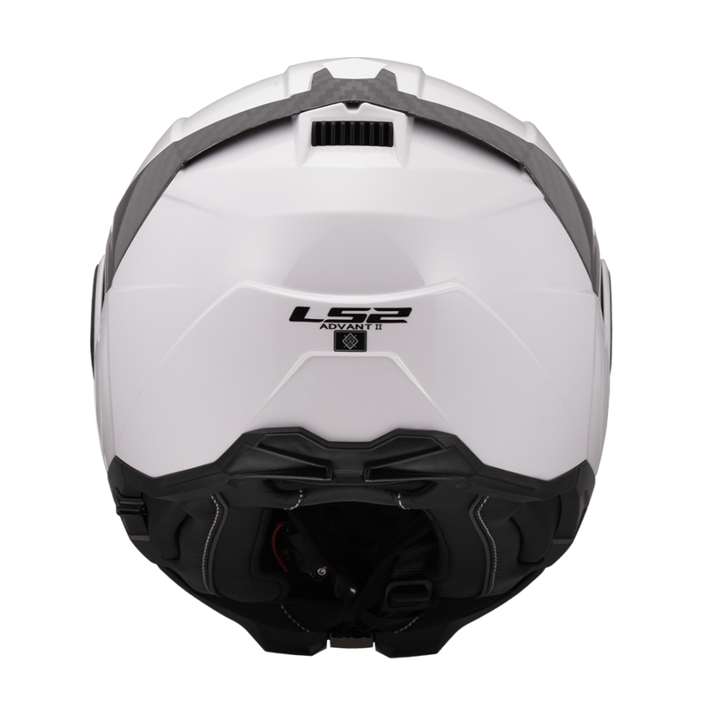 Opklapbare motorhelm LS2 FF910 Advant II effen wit