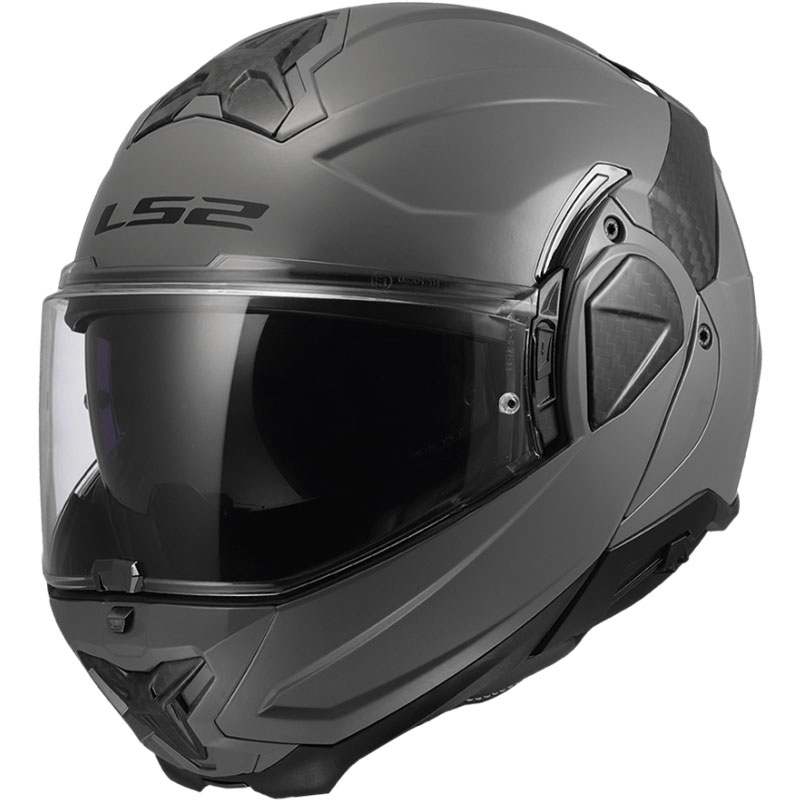 Opklapbare motorhelm LS2 FF910 Advant II Solid Nardo grijs