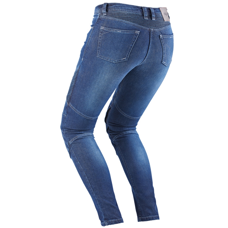 Dames Furygan Purdey Evo Slim Blue Motorcycle Jeans
