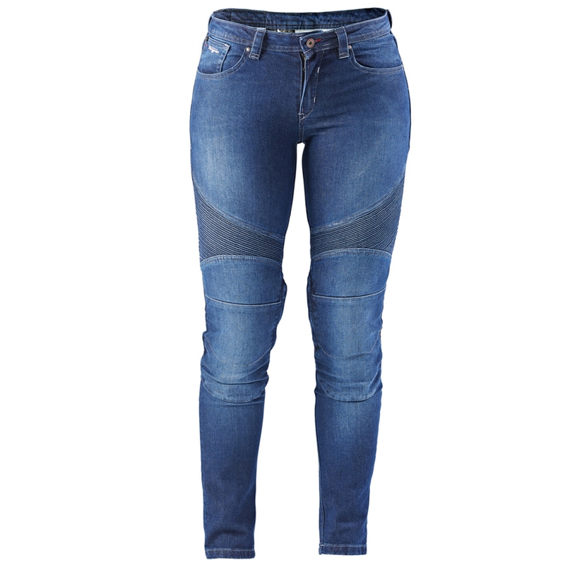 Dames Furygan Purdey Evo Slim Blue Motorcycle Jeans