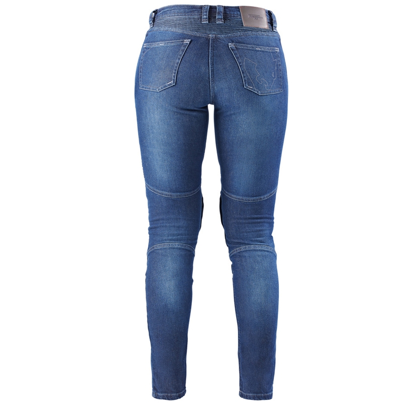 Dames Furygan Purdey Evo Slim Blue Motorcycle Jeans