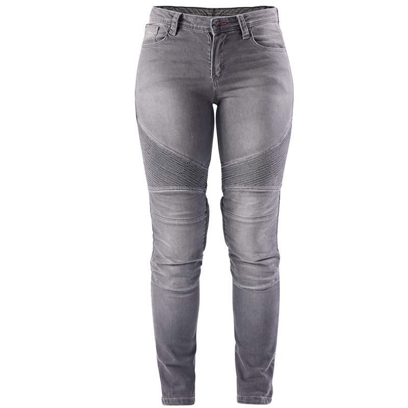 Dames Furygan Purdey Evo Slim Grey Motorcycle Jeans