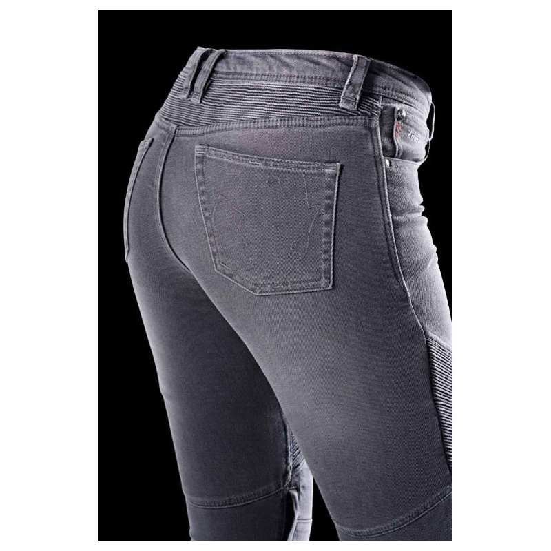 Dames Furygan Purdey Evo Slim Grey Motorcycle Jeans