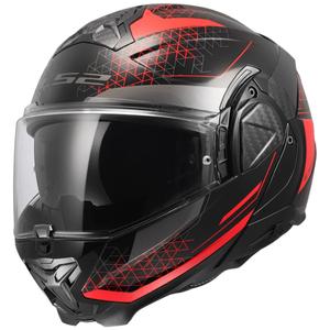Opklapbare motorhelm LS2 FF910 Advant II Astral rood