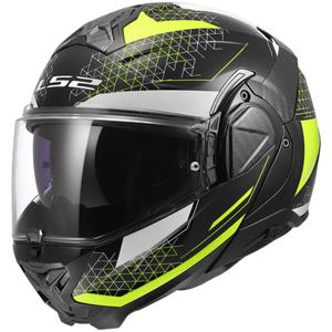 Opklapbare motorhelm LS2 FF910 Advant II Astral fluo geel