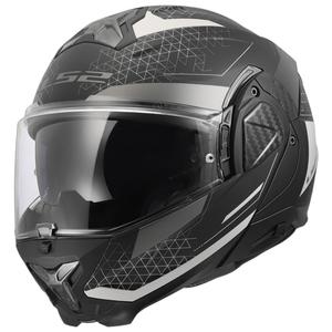 Opklapbare motorhelm LS2 FF910 Advant II Astral mat grijs