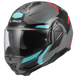 Opklapbare motorhelm LS2 FF910 Advant II Triple Nardo grijs