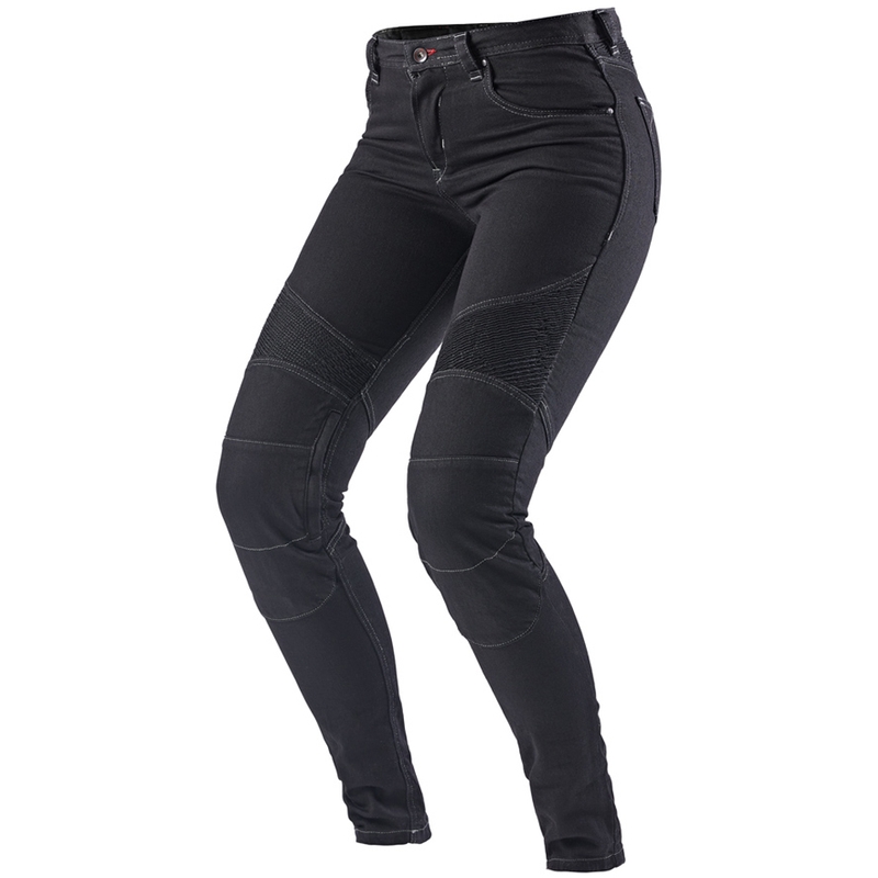 Dames Furygan Purdey Evo Slim Black Motorcycle Jeans