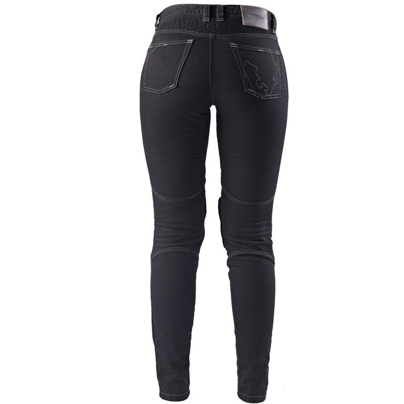 Dames Furygan Purdey Evo Slim Black Motorcycle Jeans