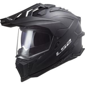 Enduro motorhelm LS2 MX701 C Explorer Massief matzwart