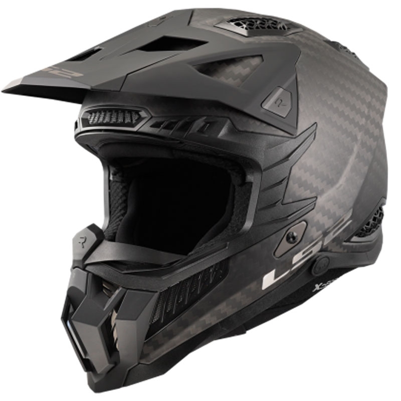 Motorcrosshelm LS2 MX703 C X-Force PRO FIM mat zwart