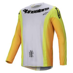 Alpinestars Techstar Melt Motocross Trui geel en zwart