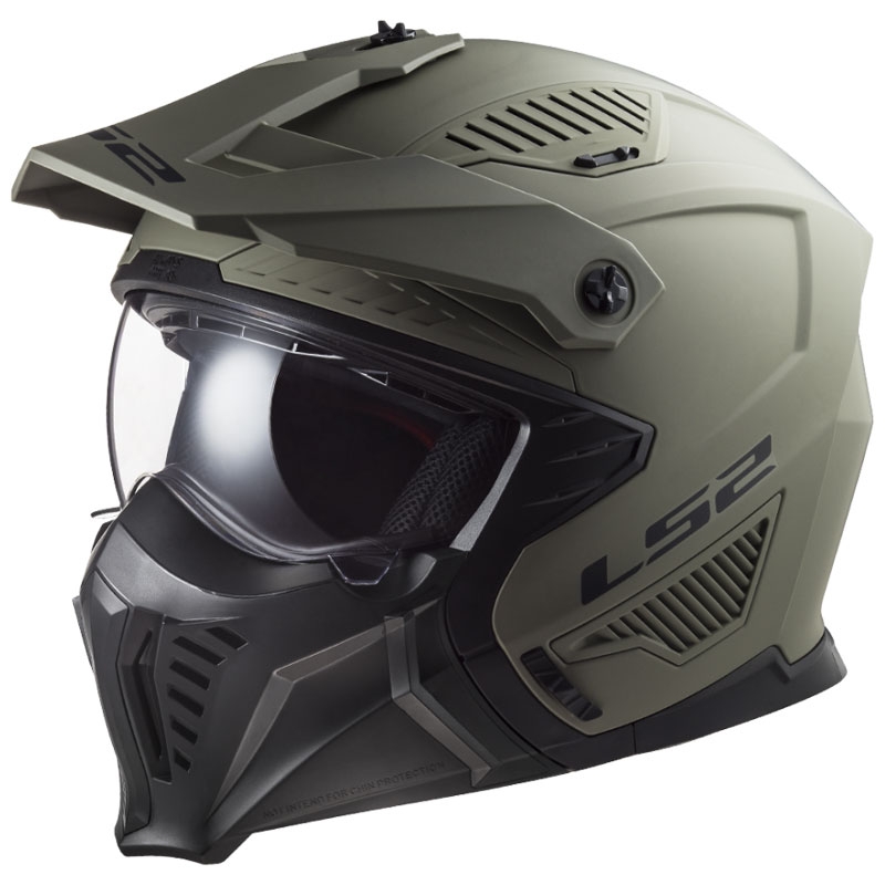 Motorhelm LS2 OF606 Drifter Massief mat zand