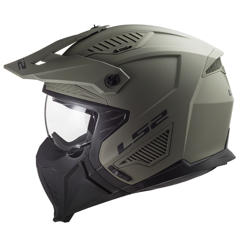 Motorhelm LS2 OF606 Drifter Massief mat zand