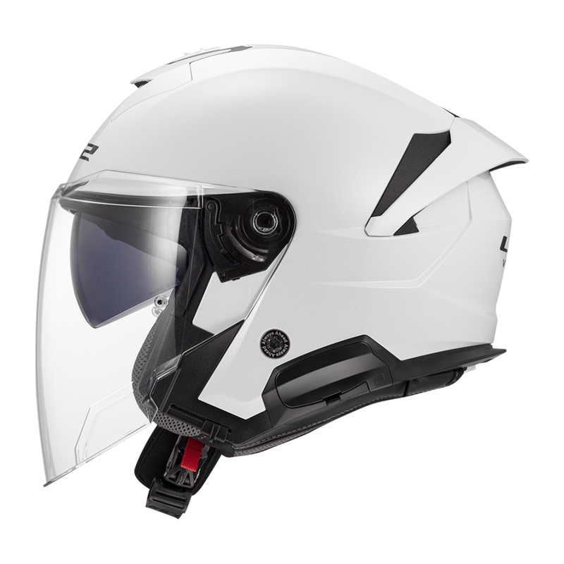 Open motorhelm LS2 OF618 Verso II Solid wit