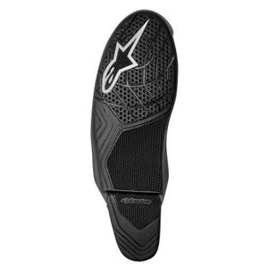 Alpinestars Supertech R zwart-witte motorlaarszool