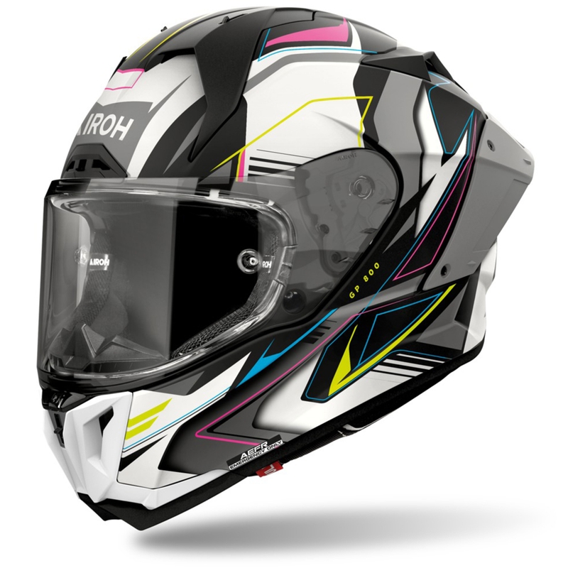 Integraal motorhelm Airoh GP800 Must mat multicolor