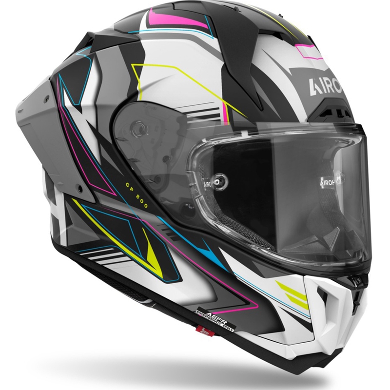 Integraal motorhelm Airoh GP800 Must mat multicolor