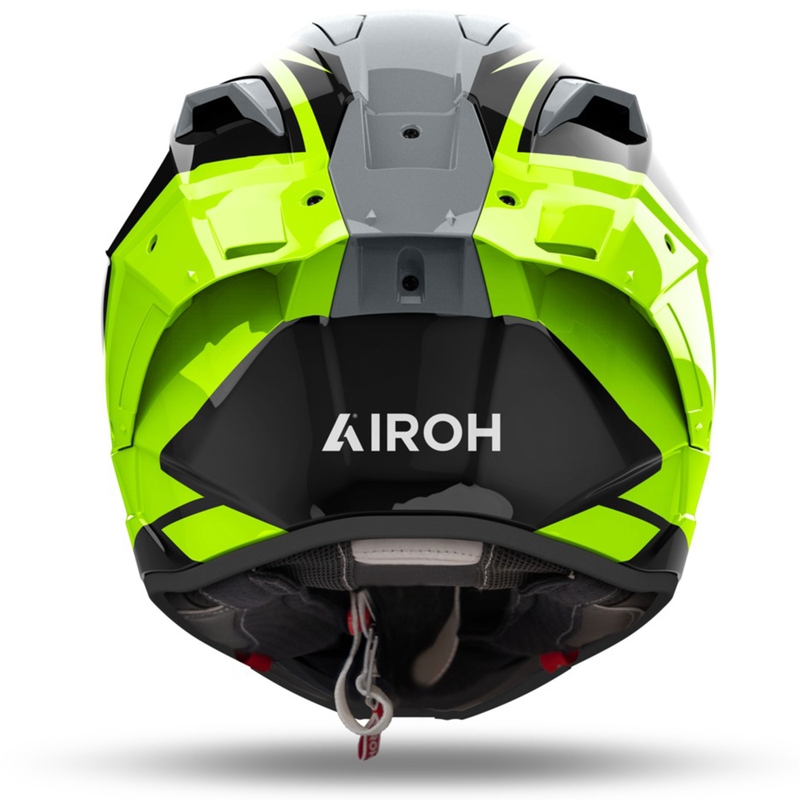 Integraalhelm voor motorfiets Airoh GP800 Master geel