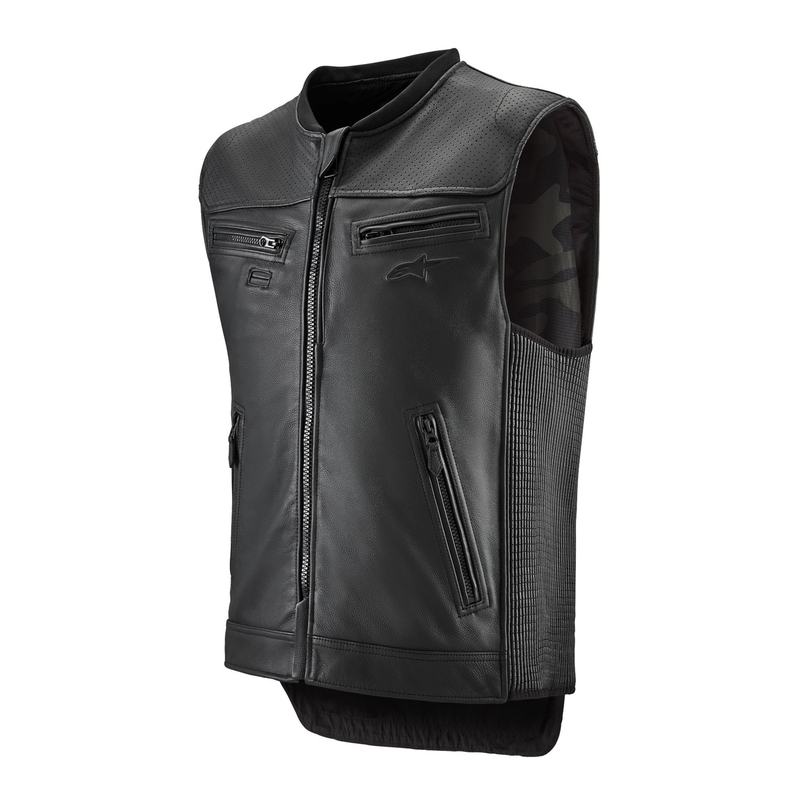 Airbagvest Alpinestars TECH-AIR®3 V2 LEATHER systeem zwart