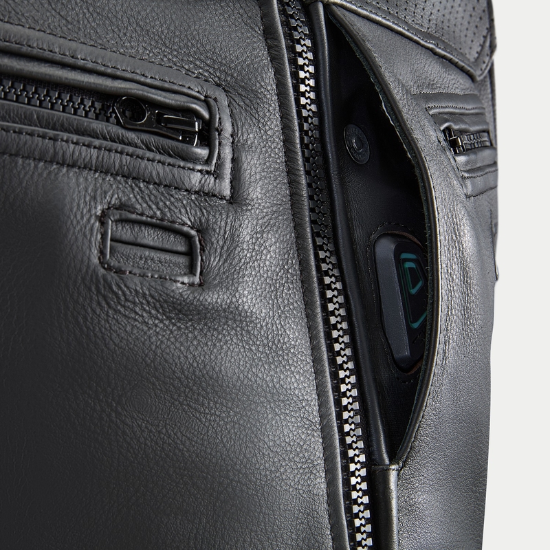 Airbagvest Alpinestars TECH-AIR®3 V2 LEATHER systeem zwart