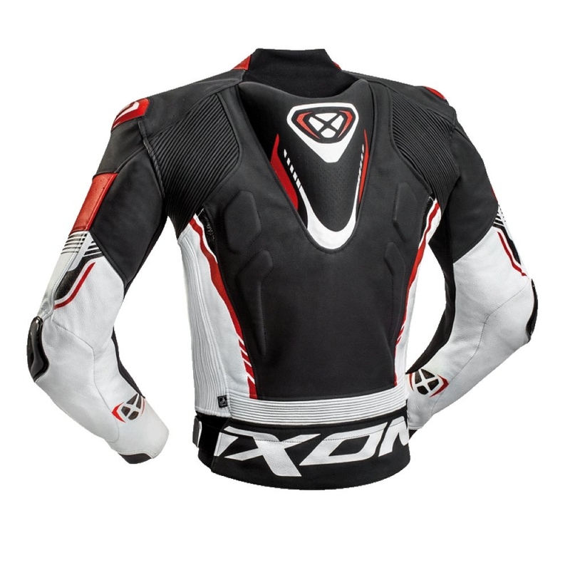 Bunda na motorku IXON Vortex 2 černo-bílo-červená výprodej