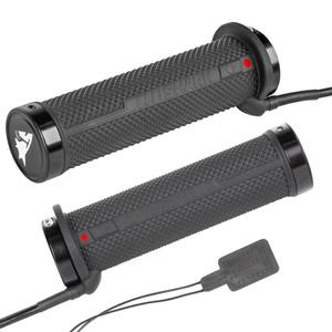 Verwarmde ATV-handgrepen SHARK Lock-On met geïntegreerde bediening + duimverwarming