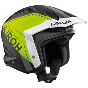 trial motorhelm Airoh TRR 2 Hunt mat geel