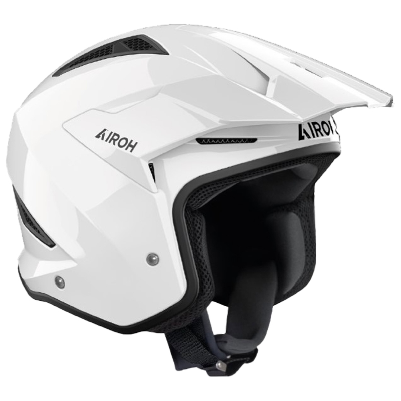 trial motorhelm Airoh TRR 2 kleur wit