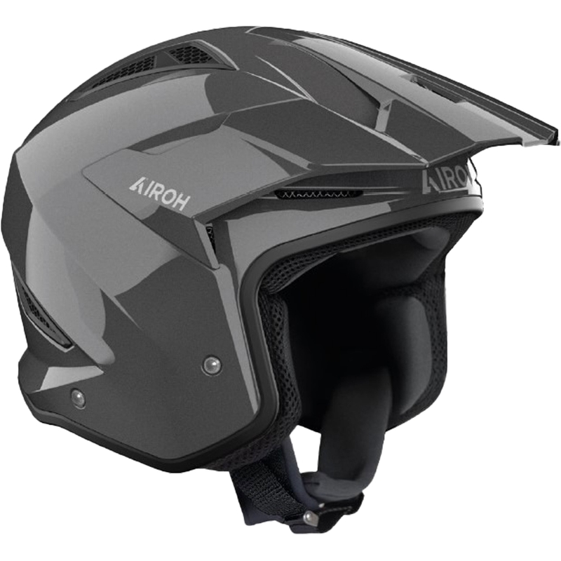 Trial Motorhelm Airoh TRR 2 Kleur Donkergrijs