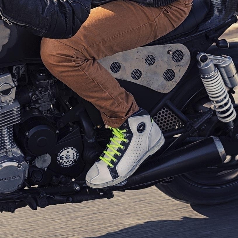 Stylmartin Sector witte motorlaarzen