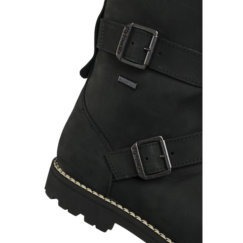 Stylmartin Legend Mid WP Zwart Motorfiets Laarzen