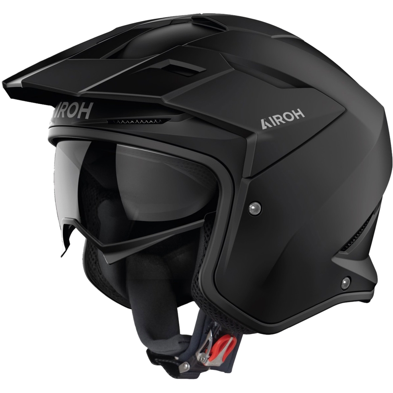 Trial motorhelm Airoh Kombakt Kleur matzwart