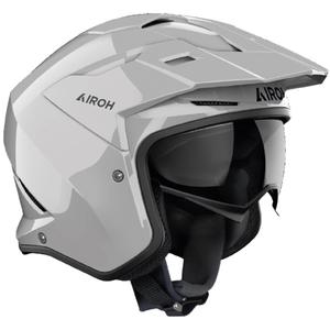 Trial Motorhelm Airoh Kombakt Kleur Donkergrijs