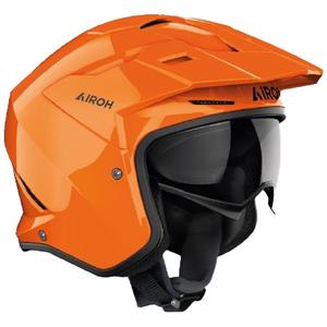 Valhelm voor motorfiets Airoh Kombakt Kleur oranje