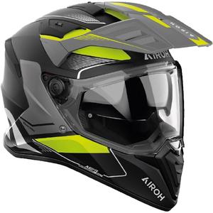 Enduro motorhelm Airoh Bandit Tune mat geel
