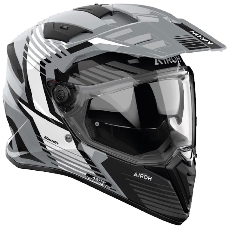 Enduro motorhelm Airoh Bandit Spicy grijs